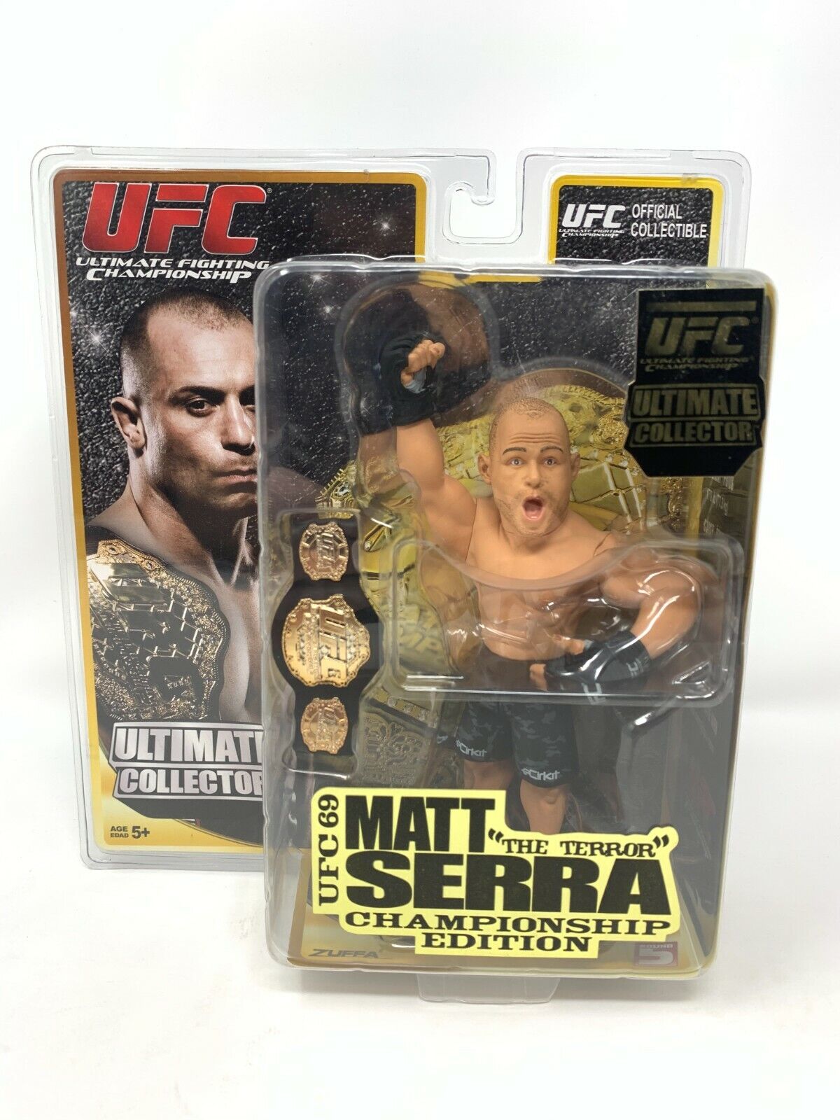 Round 5 UFC Matt “The Terror” Serra Ultimate Collector UFC 69 Action Figure