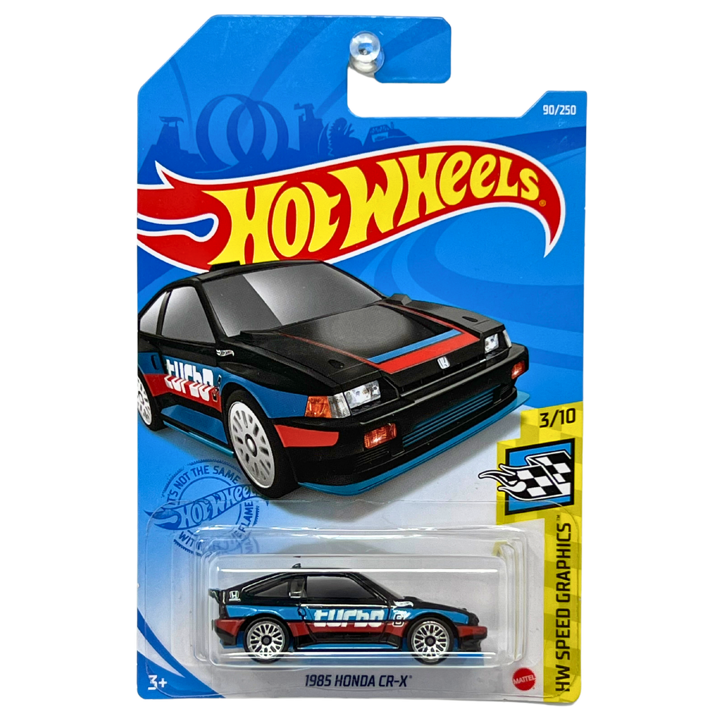 Hot Wheels HW Speed Graphics 1985 Honda CR-X JDM 1:64 Diecast