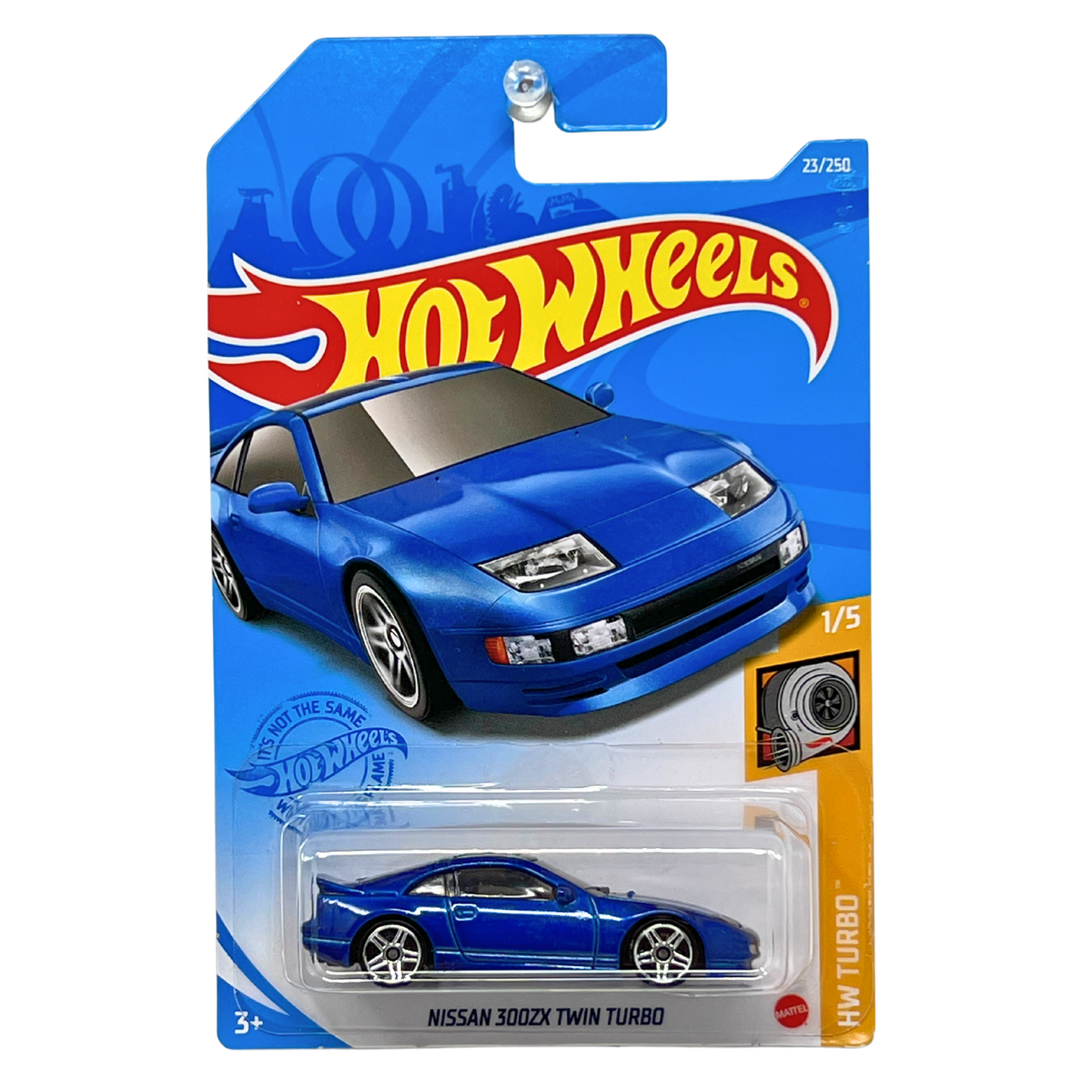 Hot Wheels HW Turbo Nissan 300ZX Twin Turbo JDM 1:64 Diecast Blue