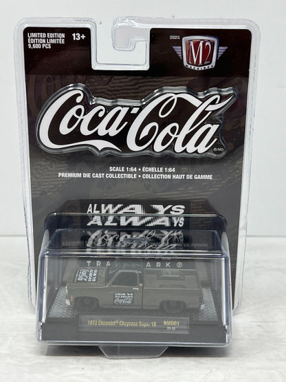 M2 Machines Coca-Cola 1973 Chevrolet Cheyenne Super 10 NMD01 1:64 Diecast