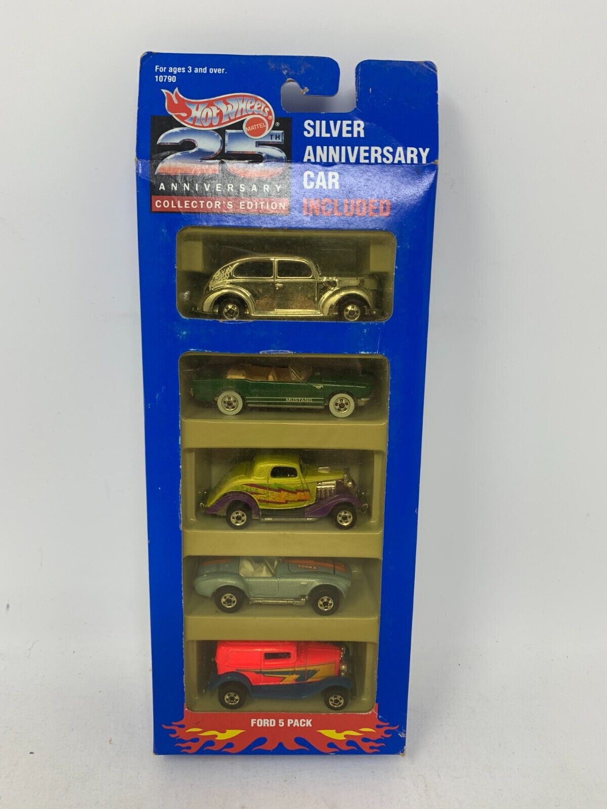 Hot Wheels 1993 25th Anniversary Ford 5-Pack 1:64 Diecast