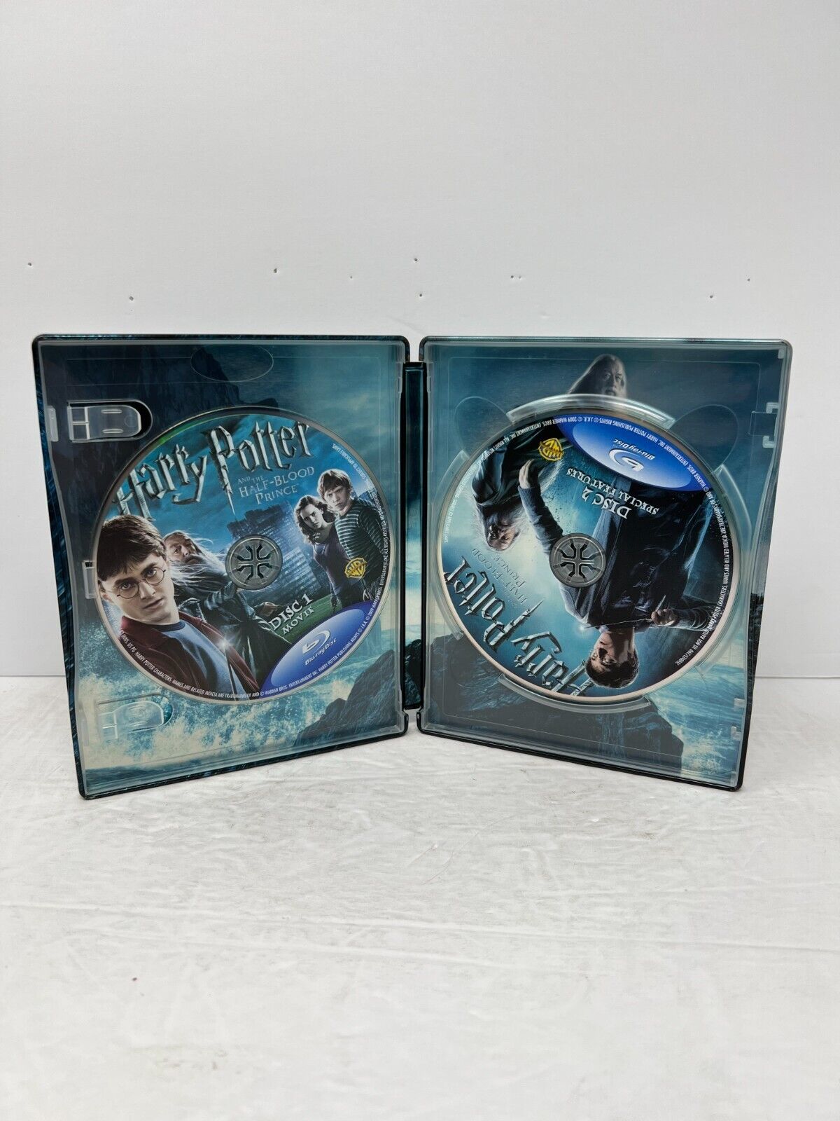 Harry Potter and the Half-Blood Prince (Blu-ray, 2009) STEELBOOK