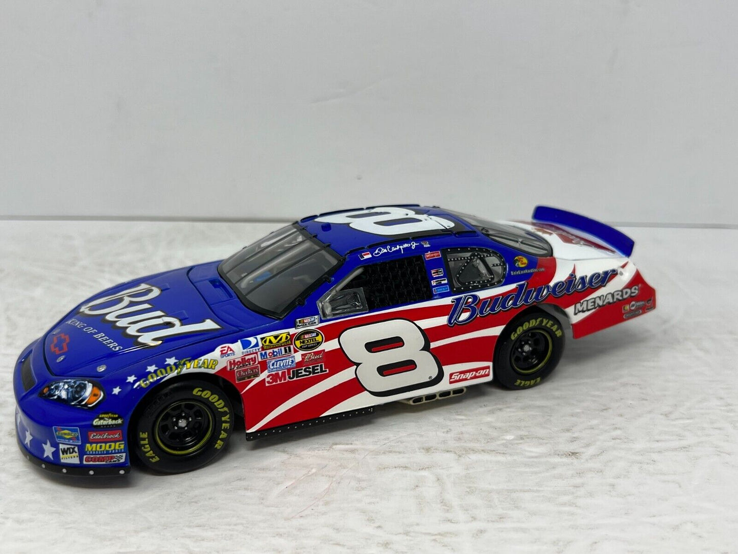 Motorsports Authentics #8 Dale Earnhardt Jr. Bud Stars and Stripes 1:24 Diecast