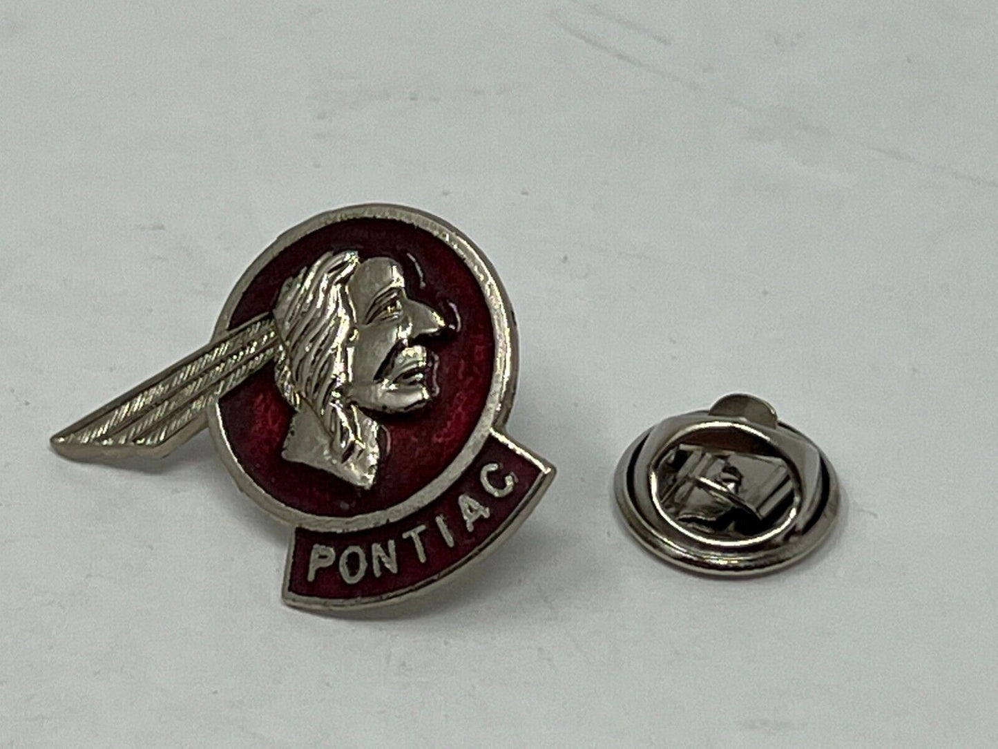 Pontiac Indian Head Automotive Lapel Pin