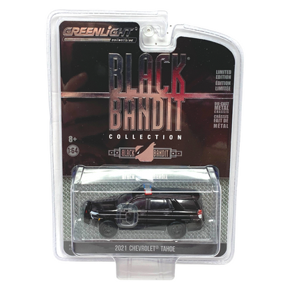 Greenlight Black Bandit Collection 2021 Chevrolet Tahoe 1:64 Diecast