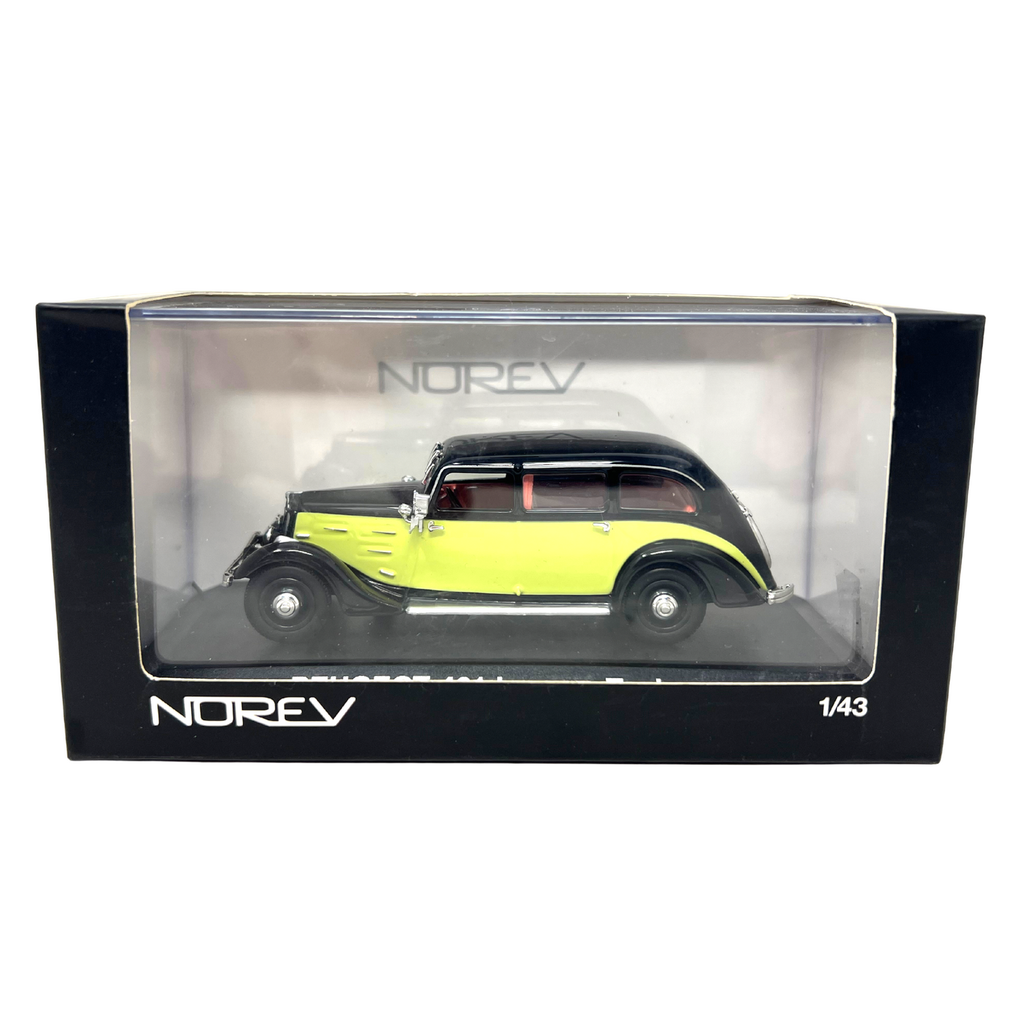 Norev 1935 Peugeot 401 Longue Taxi 1:43 Diecast