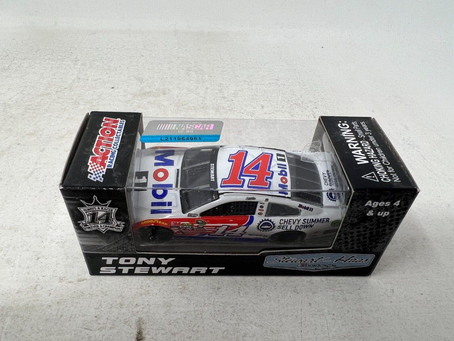 Action Nascar #14 Mobil 1 Summer Selldown Tony Stewart 2016 SS 1:64 Diecast