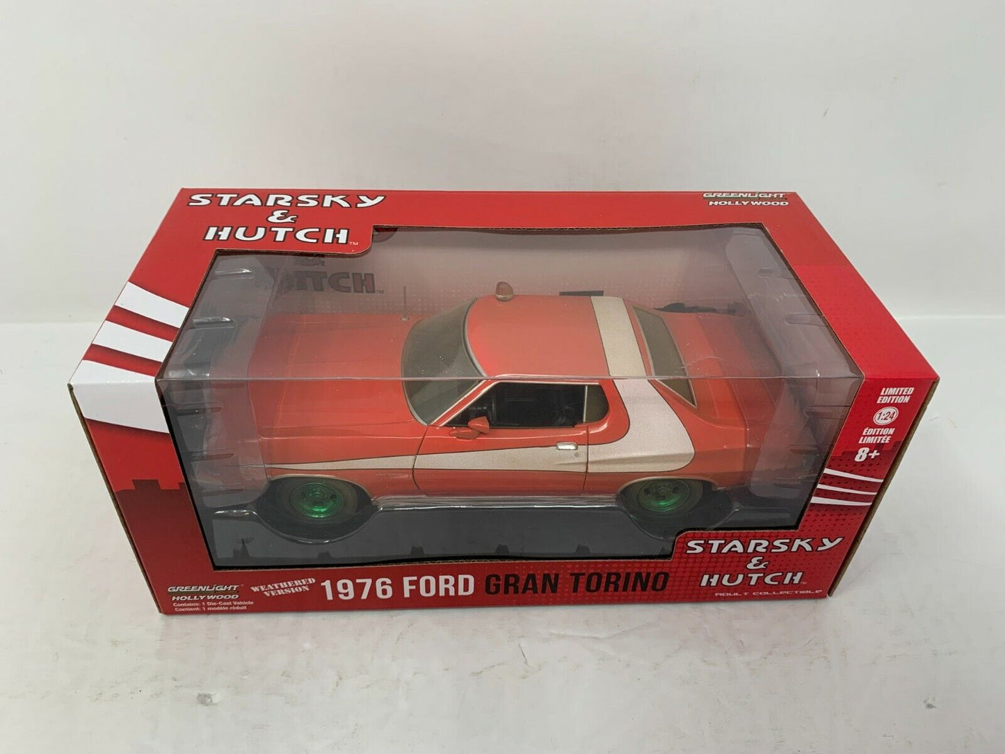 Greenlight Green Machine Starsky & Hutch 1976 Ford Gran Torino 1:24 Diecast