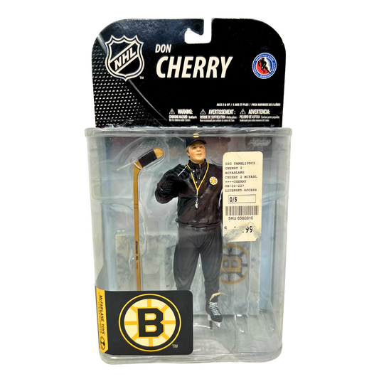 McFarlane NHL Series 19 Don Cherry Boston Bruins Action Figure