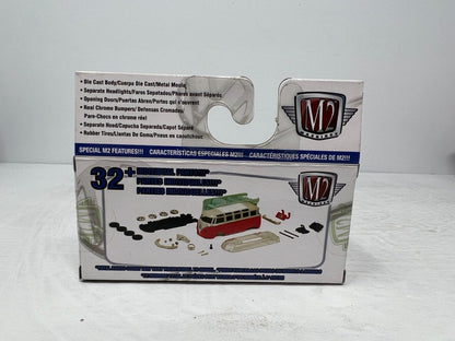 M2 Machines Auto-Thentics 1959 VW Double Cab Truck USA Model WMTS07 1:64 Diecast