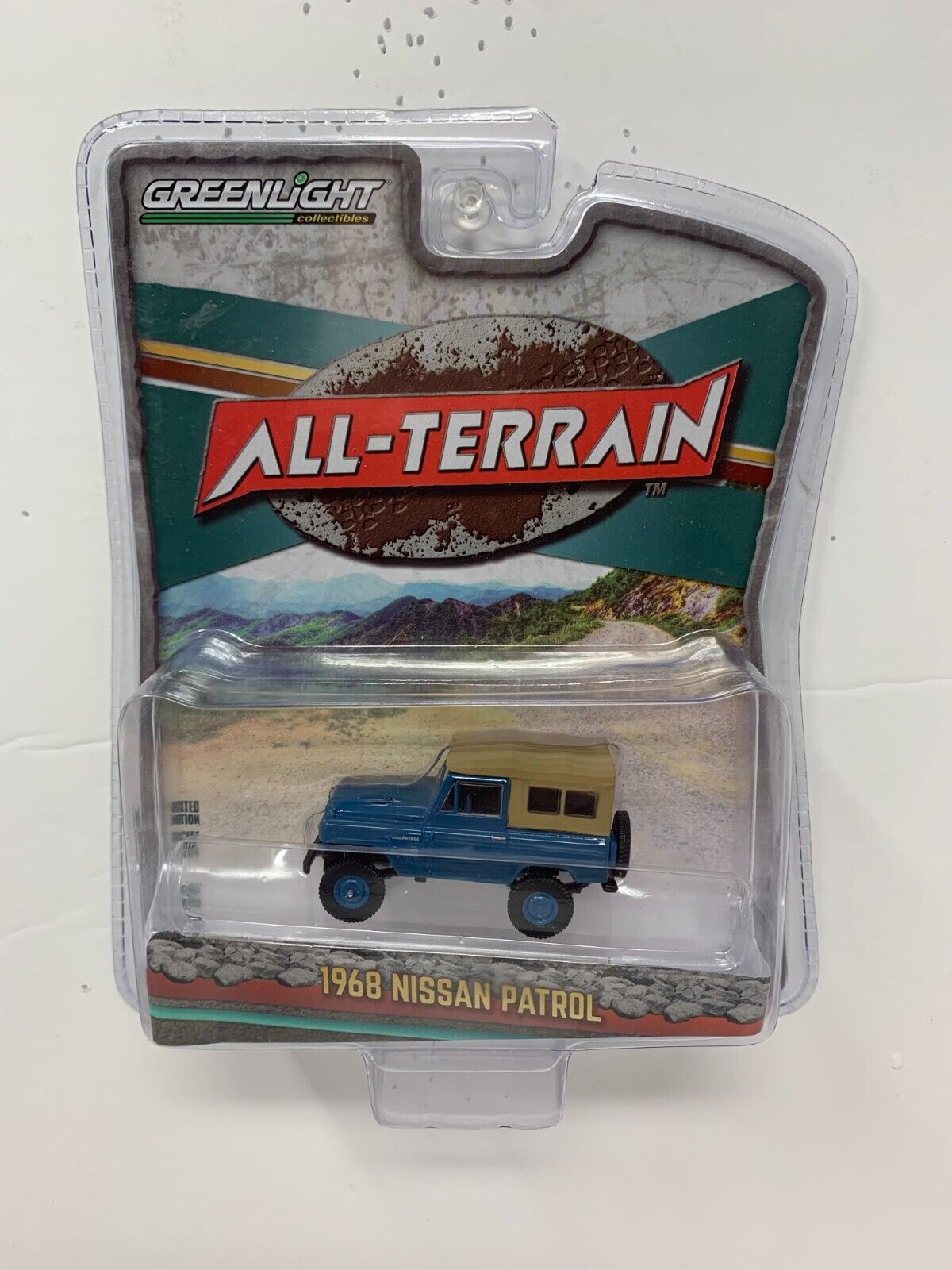 Greenlight All-Terrain 1968 Nissan Patrol 1:64 Diecast