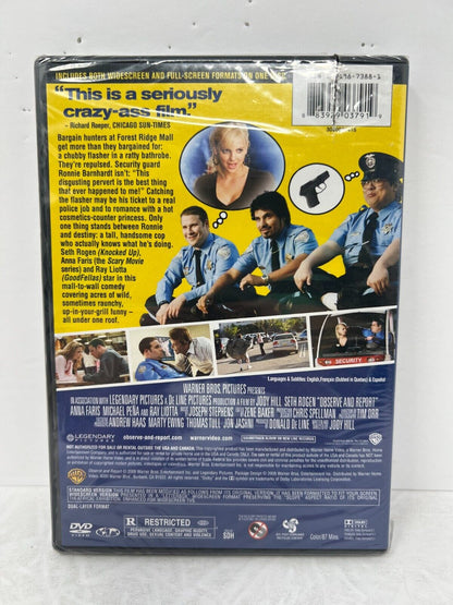 Observe and Report (DVD, 2009) Seth Rogen Comedy Brand New and Sealed!!!