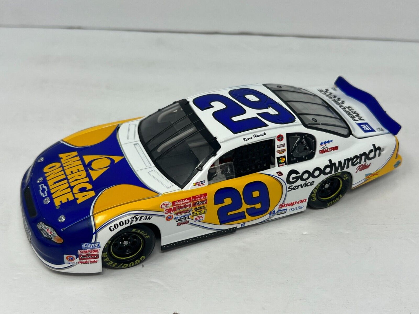 Action Nascar #29 Kevin Harvick AOL GM Goodwrench Monte Carlo 1:24 Diecast