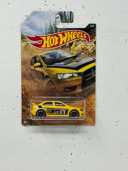 Hot Wheels Off-Road 2008 Lancer Evolution Exclusive JDM 1:64 Diecast