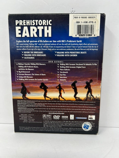 Prehistoric Earth (DVD, 2008) TV Series Boxset BBC Video Good Condition!!!