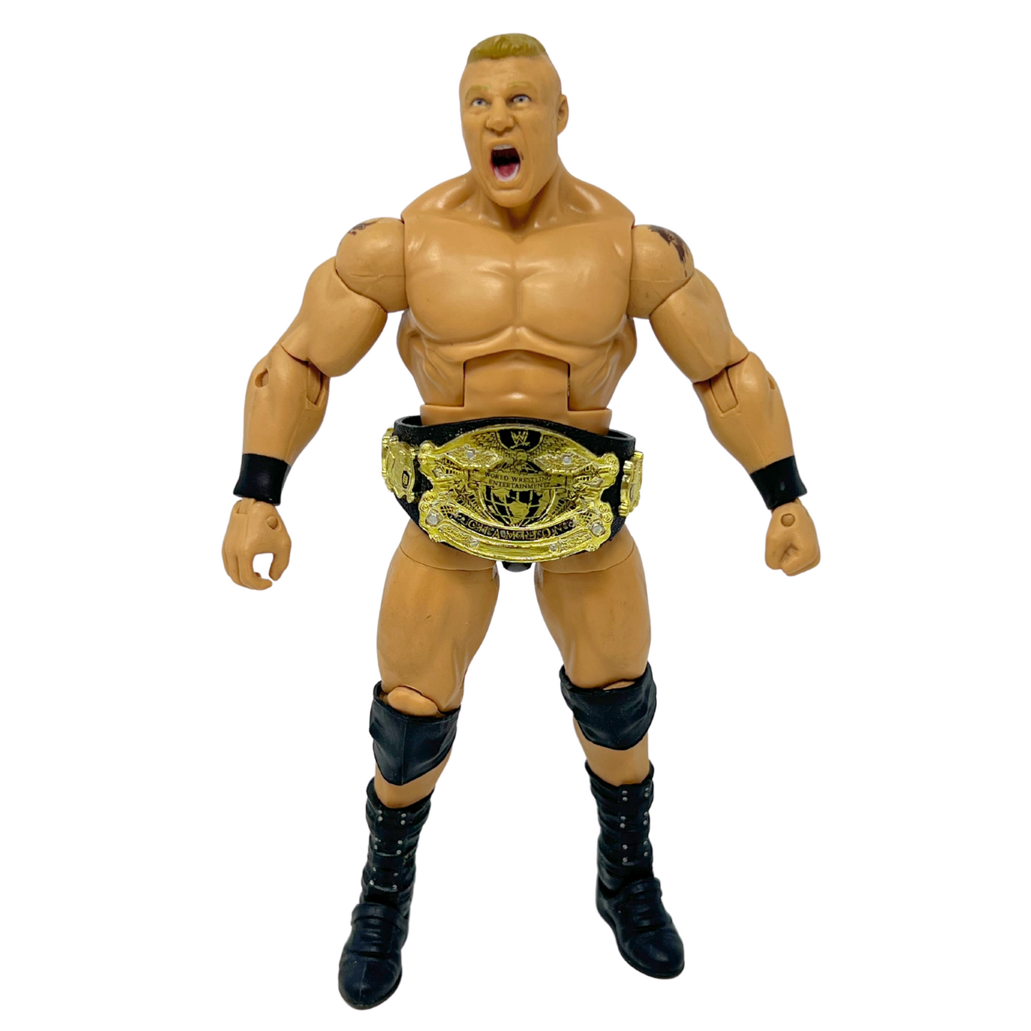 WWE Elite Collection Brock Lesnar Wrestlemania 32 Wrestling Action Figure w/Belt