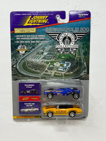 Johnny Lightning Indianapolis 500 Collection Al Unser 1970 Olds 442 1:64 Diecast