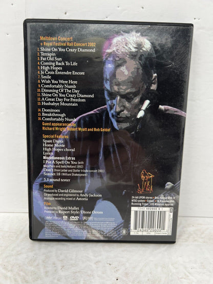 David Gilmour in Concert (DVD, 2002) Music Concert Good Condition!!!