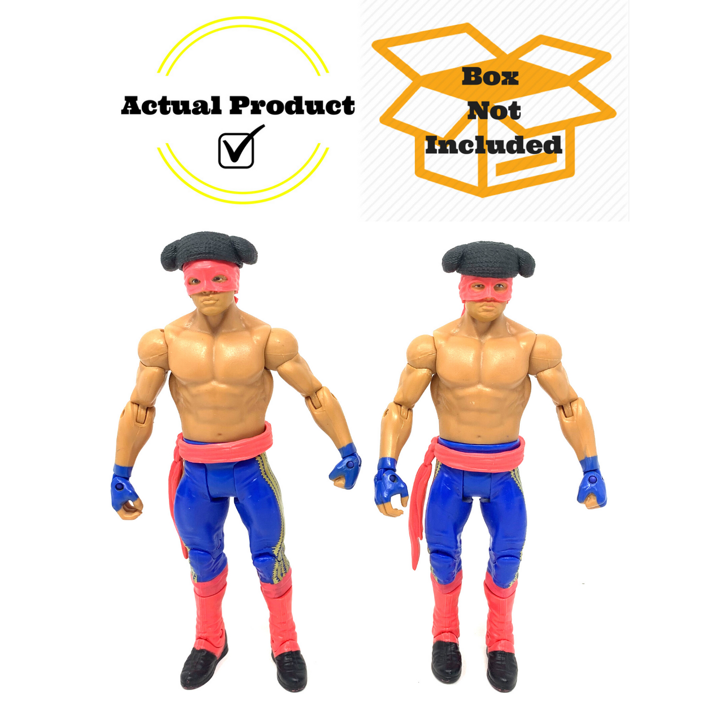 WWE Diego & Fernando Basic Wrestling Action Figures Los Matadores