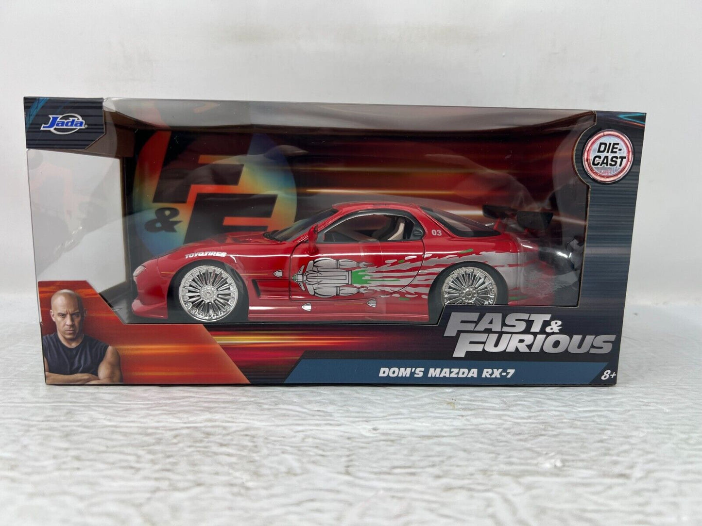 Jada Fast & Furious Dom's Mazda RX-7 1:24 Diecast