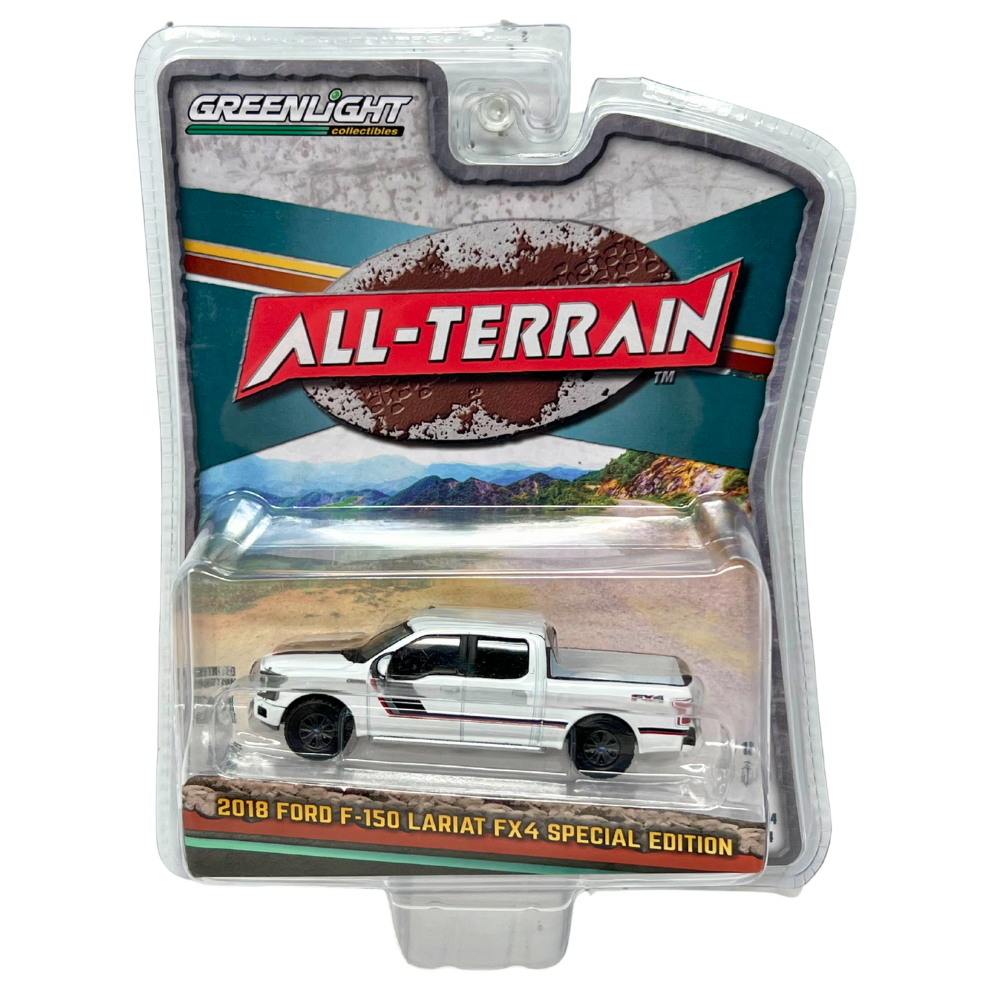 Greenlight All-Terrain 2018 Ford F-150 Lariat FX4 Special Edition 1:64 Diecast