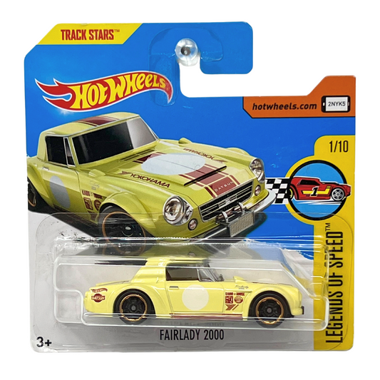 Hot Wheels Legends of Speed Fairlady 2000 JDM 1:64 Diecast Yellow