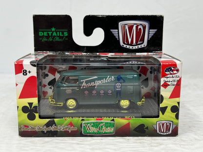 M2 Machines Wild-Cards 1960 VW Delivery Van USA Model CHASE 1:64 Diecast