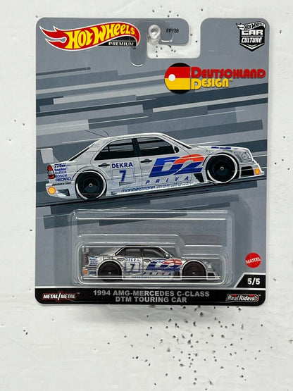 Hot Wheels Premium Deutschland Design 1994 AMG-Mercedes DTM Car 1:64 Diecast