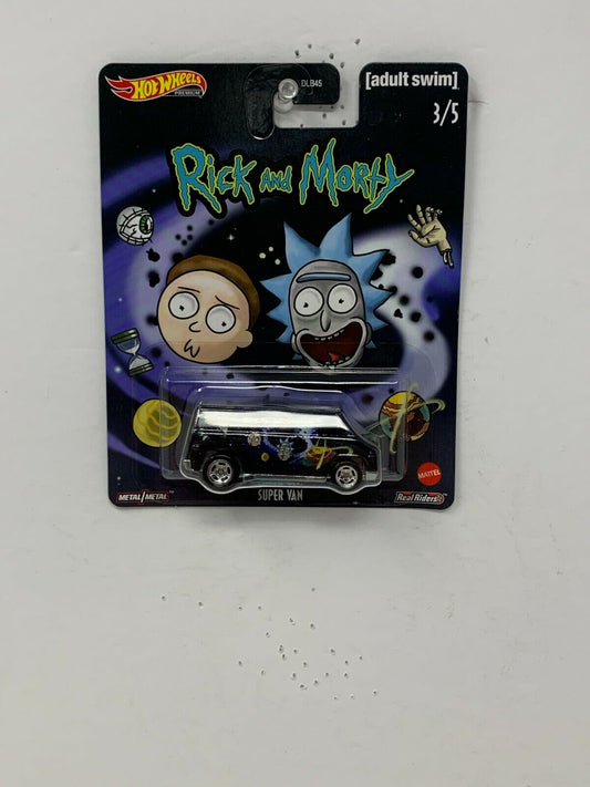 Hot Wheels Premium Rick and Morty Pop Culture Super Van 1:64 Diecast