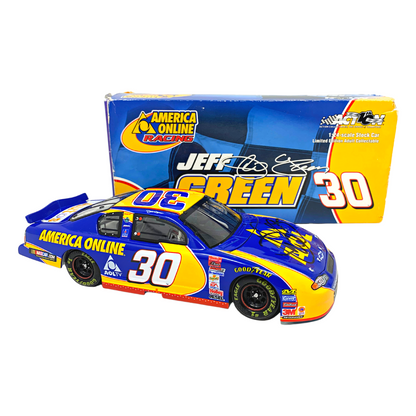 Action Nascar #30 Jeff Green AOL 2002 Monte Carlo 1:24 Diecast Track Auto