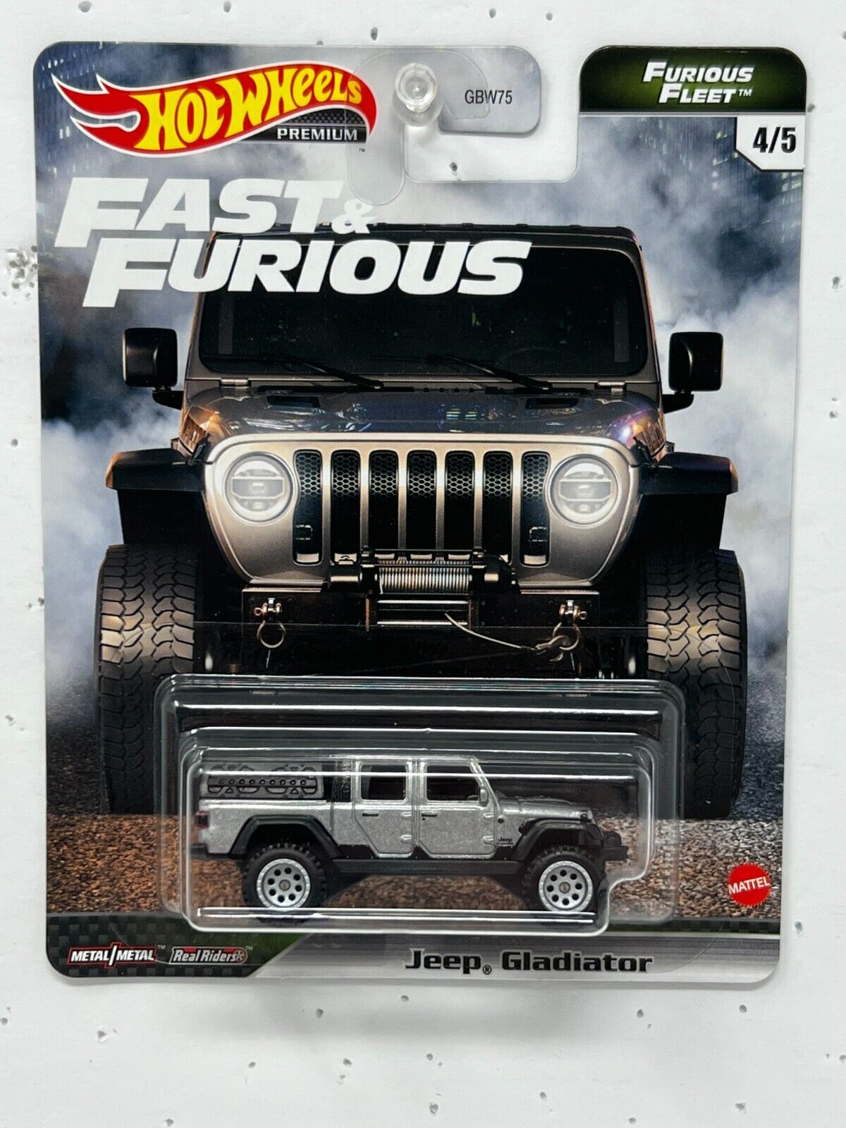 Hot Wheels Premium Fast & Furious Furious Fleet Jeep Gladiator 1:64 Diecast