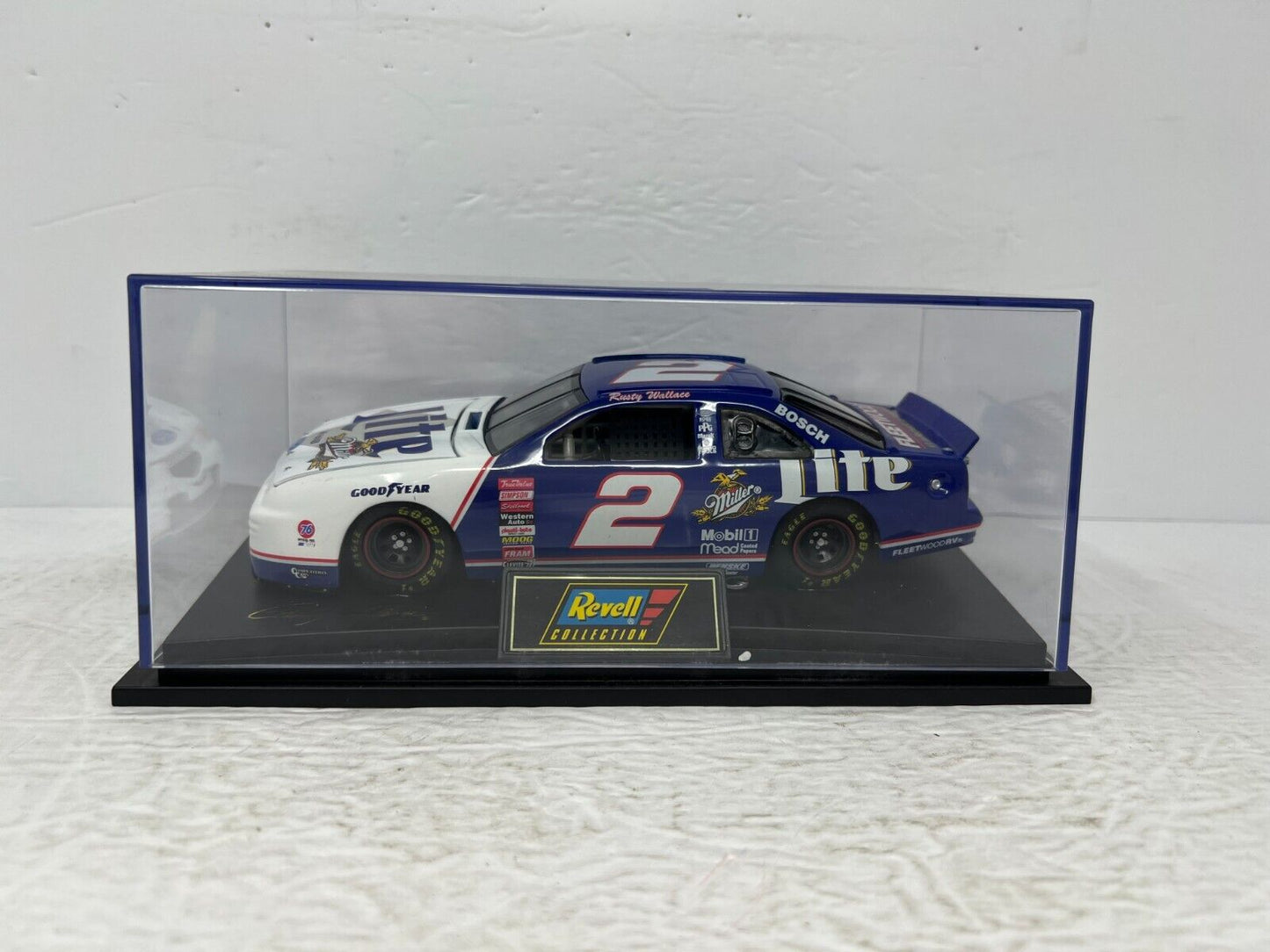 Revell Nascar #2 Rusty Wallace Miller Lite 1997 Ford Thunderbird 1:24 Diecast