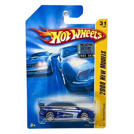 Hot Wheels 2008 New Models '08 Ford Focus JDM 1:64 Diecast 2008 Factory Sealed