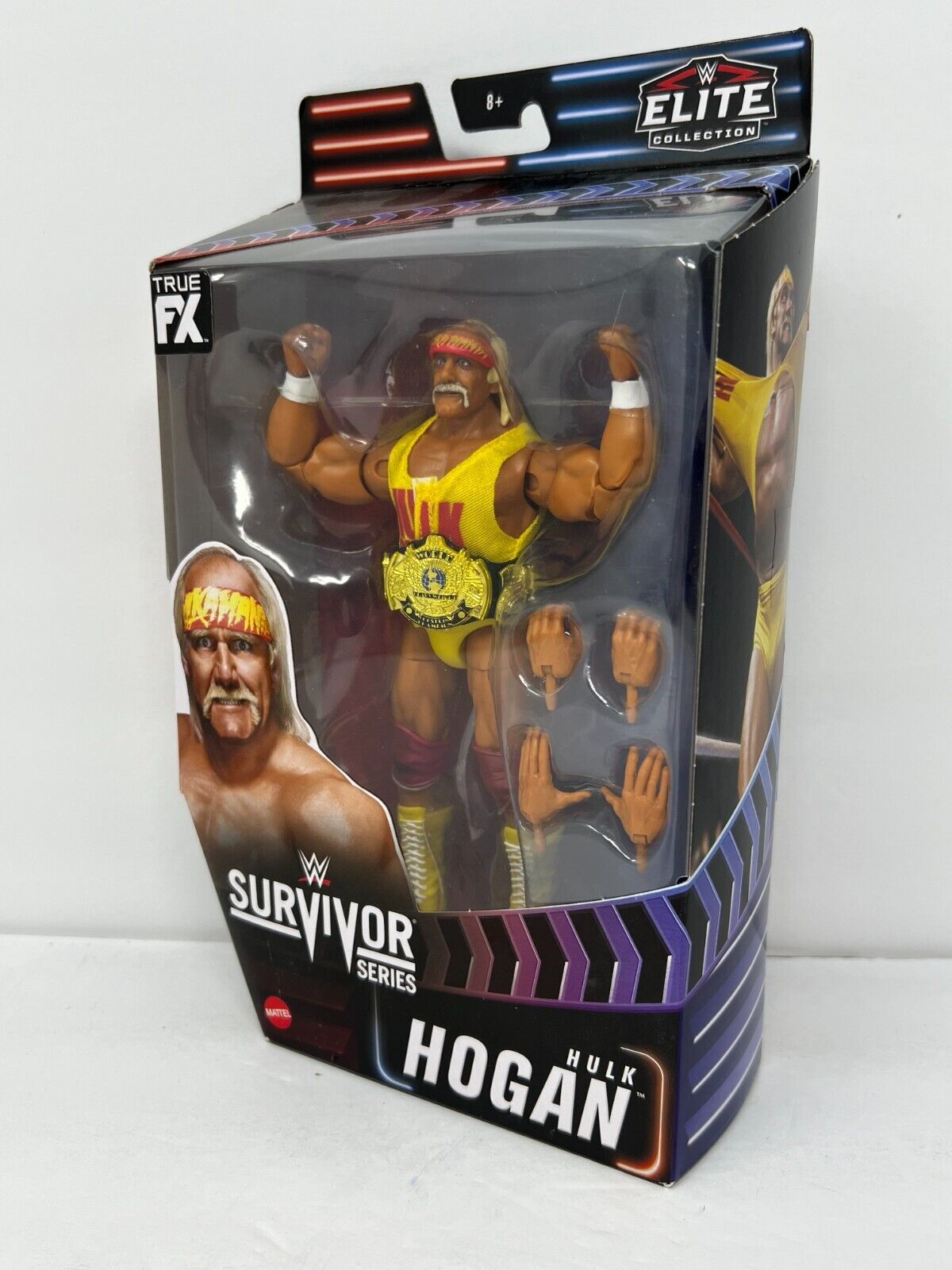 WWE Hulk Hogan Elite Collection Survivor Series Action Figure with Belt