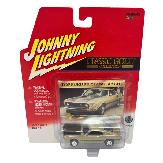 Johnny Lightning Classic Gold Collection 1969 Ford Mustang Mach 1 1:64 Diecast