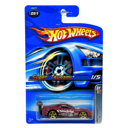 Hot Wheels Drift Kings Super Tsunami JDM 1:64 Diecast