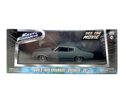 Greenlight Fast & Furious Dom's 1970 Chevrolet Chevelle SS 1:43 Diecast