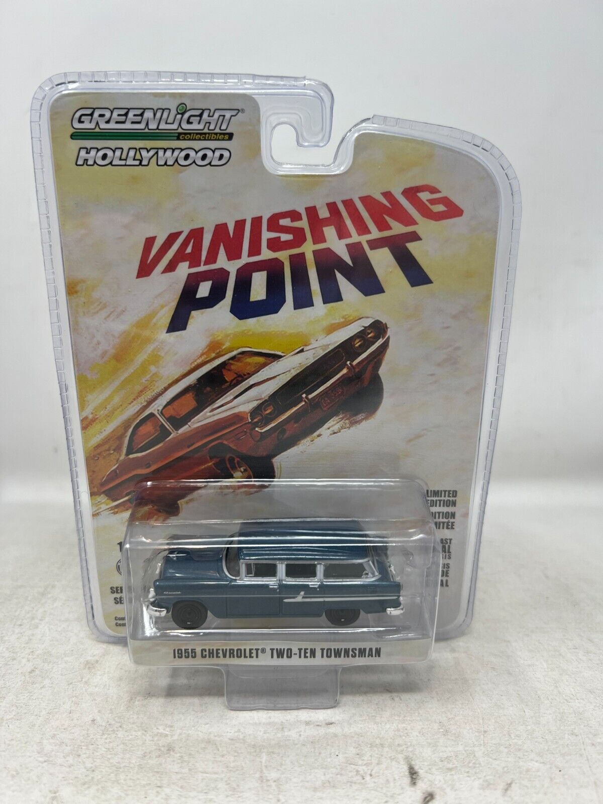 Greenlight Hollywood Vanishing Point 1955 Chevy Two-Ten Townsman 1:64 Diecast