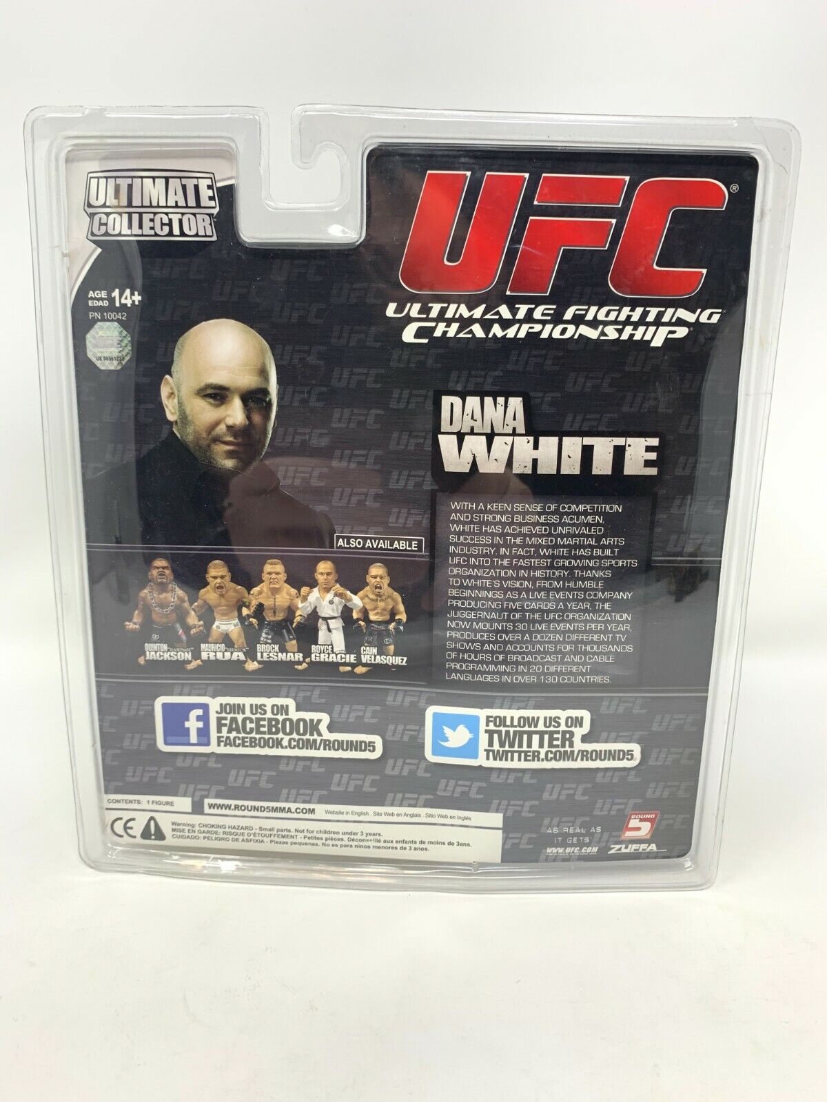 Round 5 UFC Dana White Ultimate Collector Series 4 Action Figure Chase