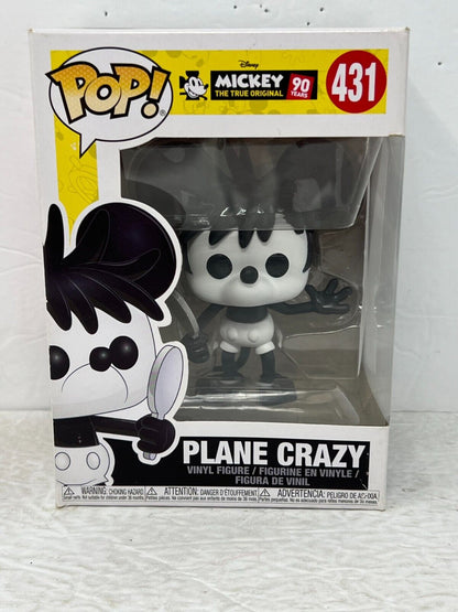Funko Pop! Disney Mickey 90 Years #431 Plane Crazy Vinyl Figure Vaulted