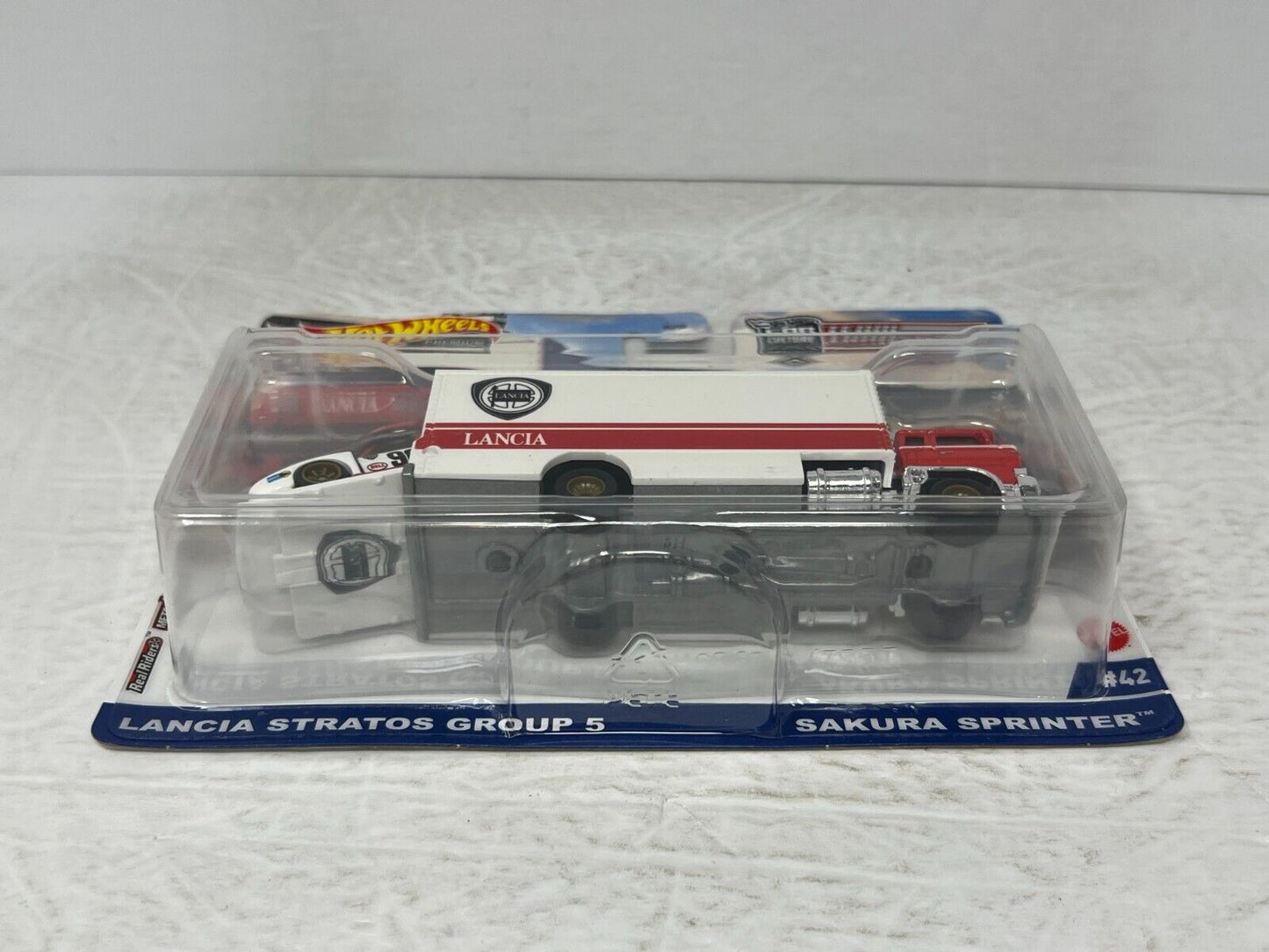 Hot Wheels Premium Lancia Stratos Group 5 #42 Team Transport 1:64 Diecast