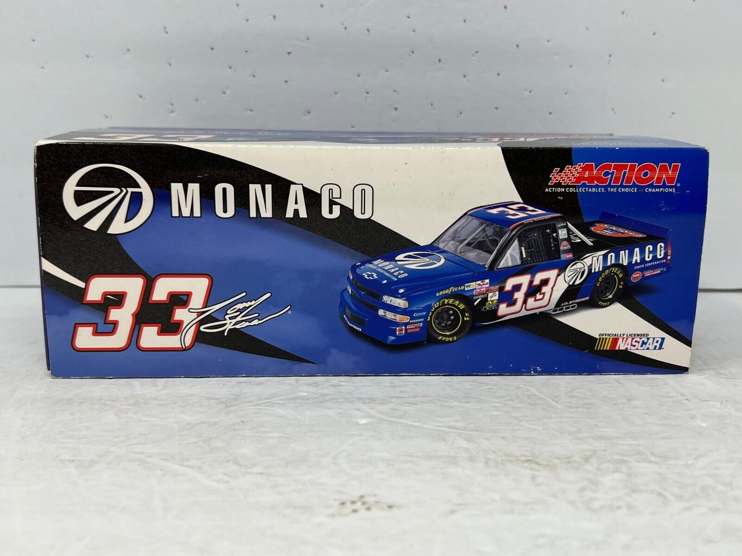 Action Nascar #33 Tony Stewart Monaco Motorcoaches Chevy Race Truck 1:24 Diecast