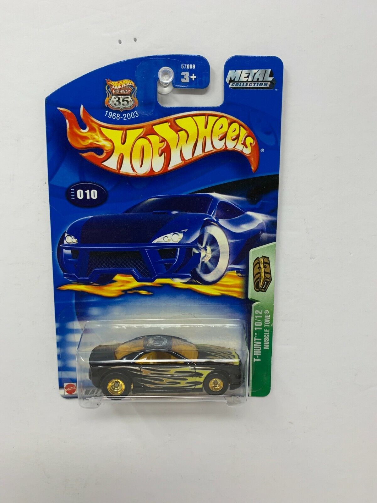 Hot Wheels T-Hunt Muscle Tone Real Riders 1:64 Diecast