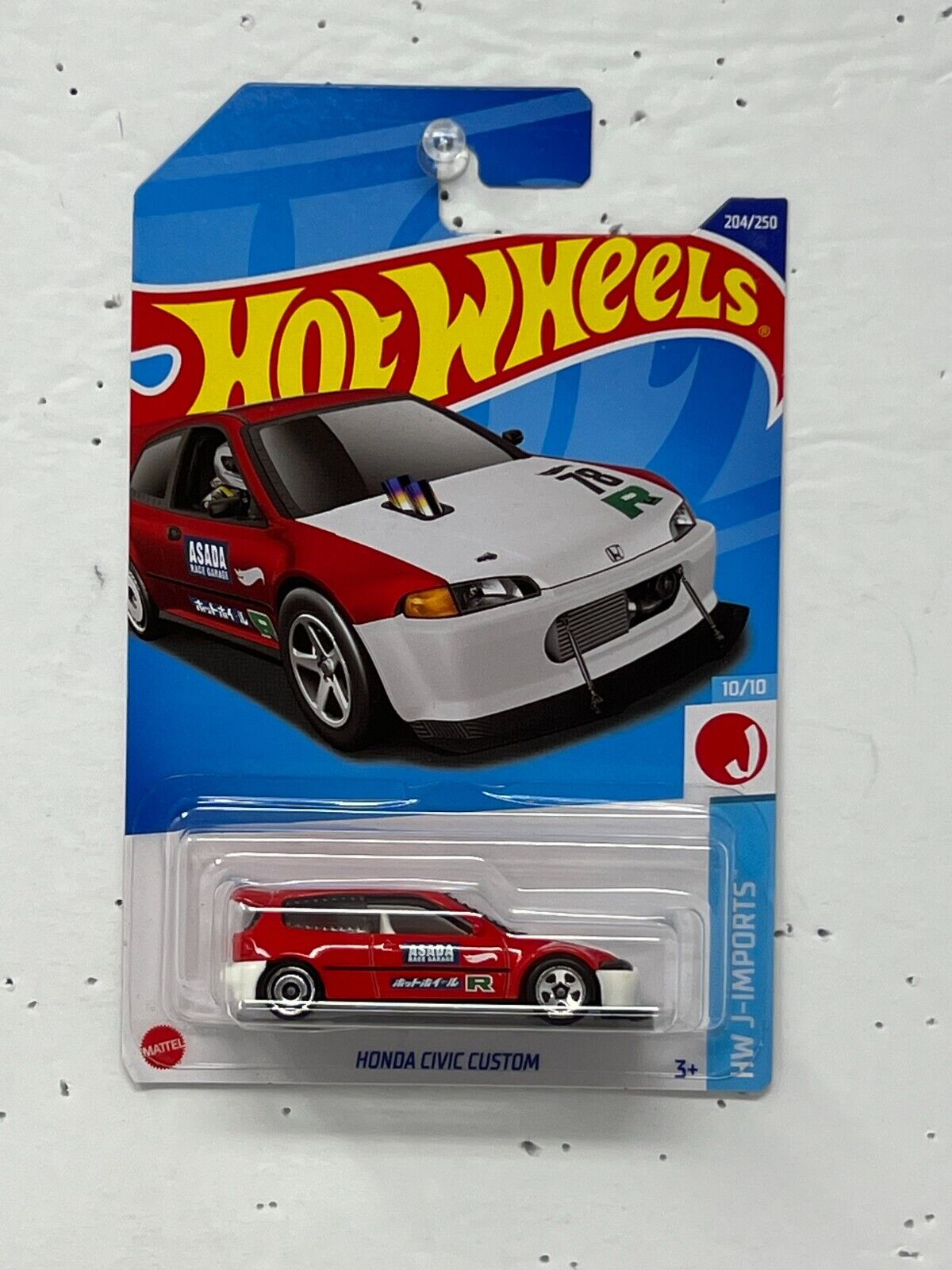 Hot Wheels HW J-Imports Honda Civic Custom JDM 1:64 Diecast