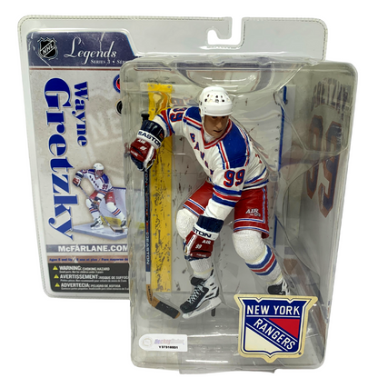 Mcfarlane NHL Wayne Gretzky New York Rangers Legends Series 3 Figure