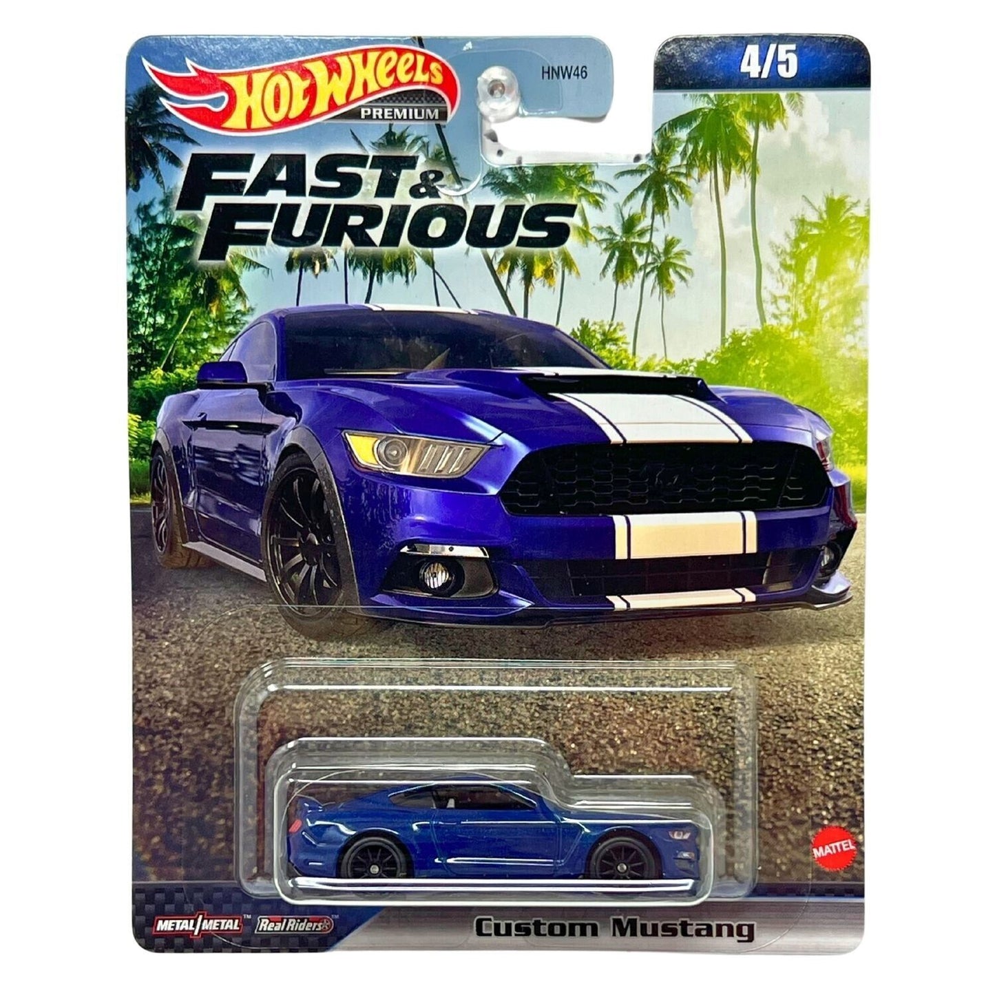 Hot Wheels Premium Fast & Furious Custom Mustang 1:64 Diecast