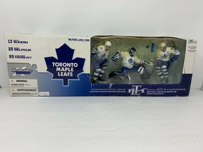 Mcfarlane NHL Toronto Maple Leafs Exclusive Combo 3-Pack Set Figures