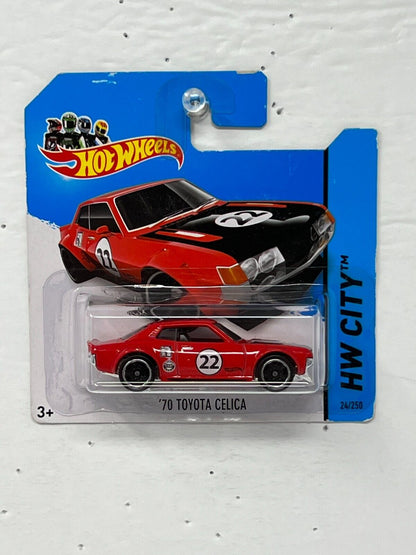 Hot Wheels HW City 1970 Toyota Celica JDM 1:64 Diecast Short Card