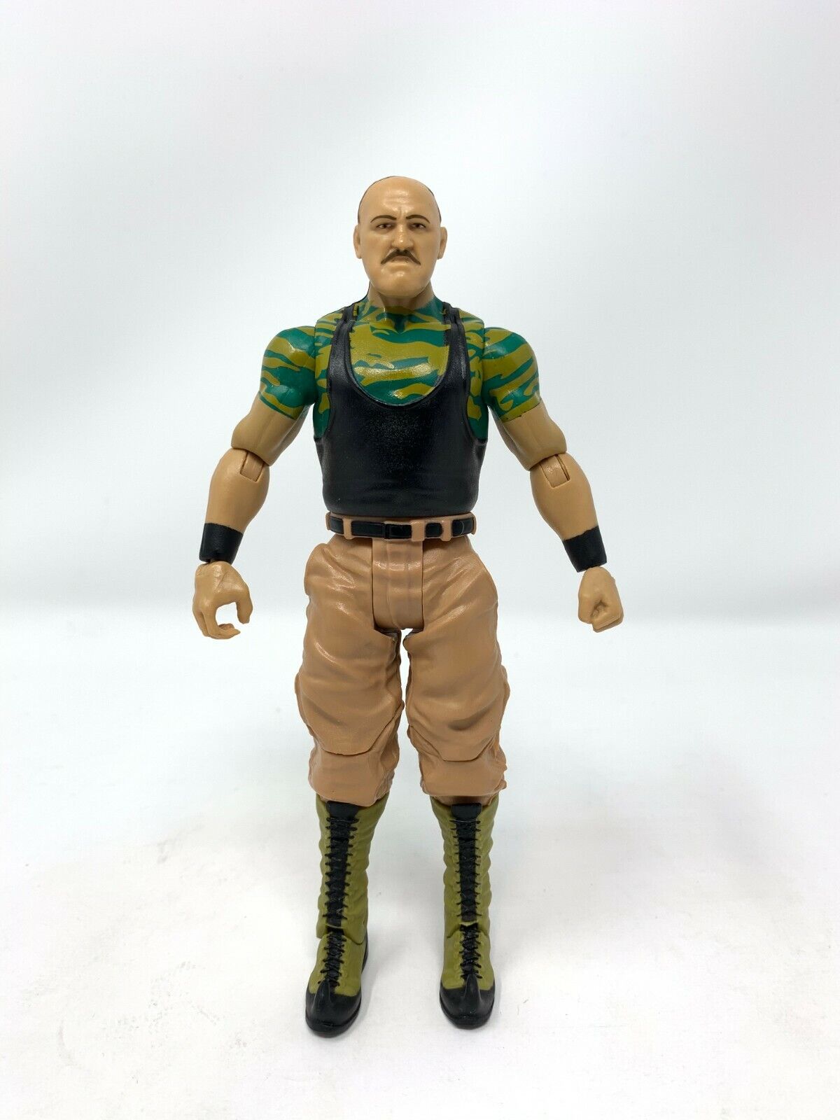 WWE Sergeant Slaughter Basic Flashback Wrestling Action Figure