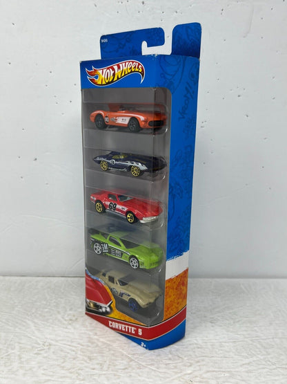 Hot Wheels Corvette 5-Car Gift Set 1:64 Diecast